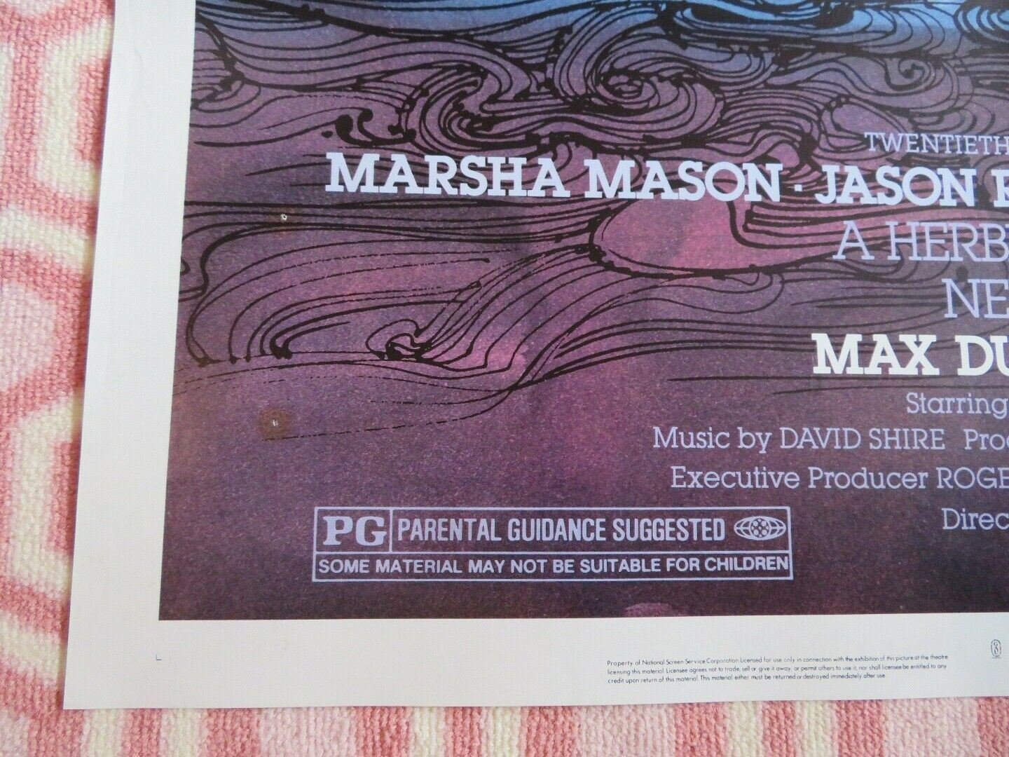 MAX DUGAN RETURNS US ONE SHEET POSTER MARSHA MASON DONALD SUTHERLAND 1983 Movie posters