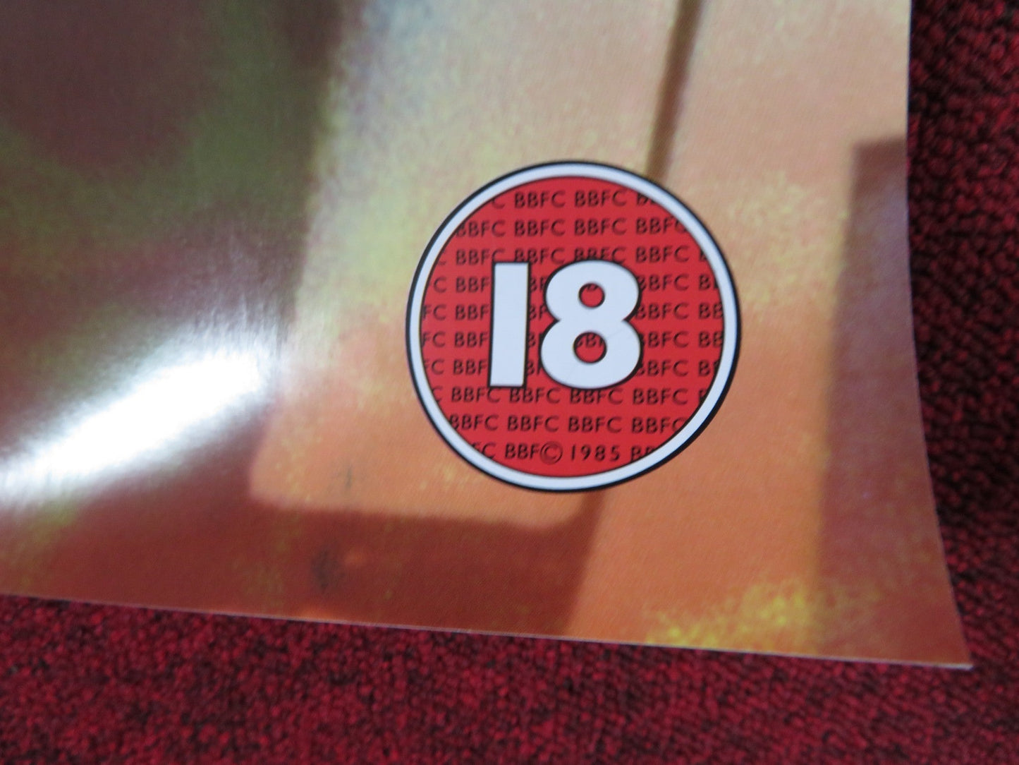 MAXIMUM RISK DOUBLE SIDED VHS VIDEO POSTER JEAN - CLAUDE VAN DAMME 1996 Rendezvous Cinema Movie posters