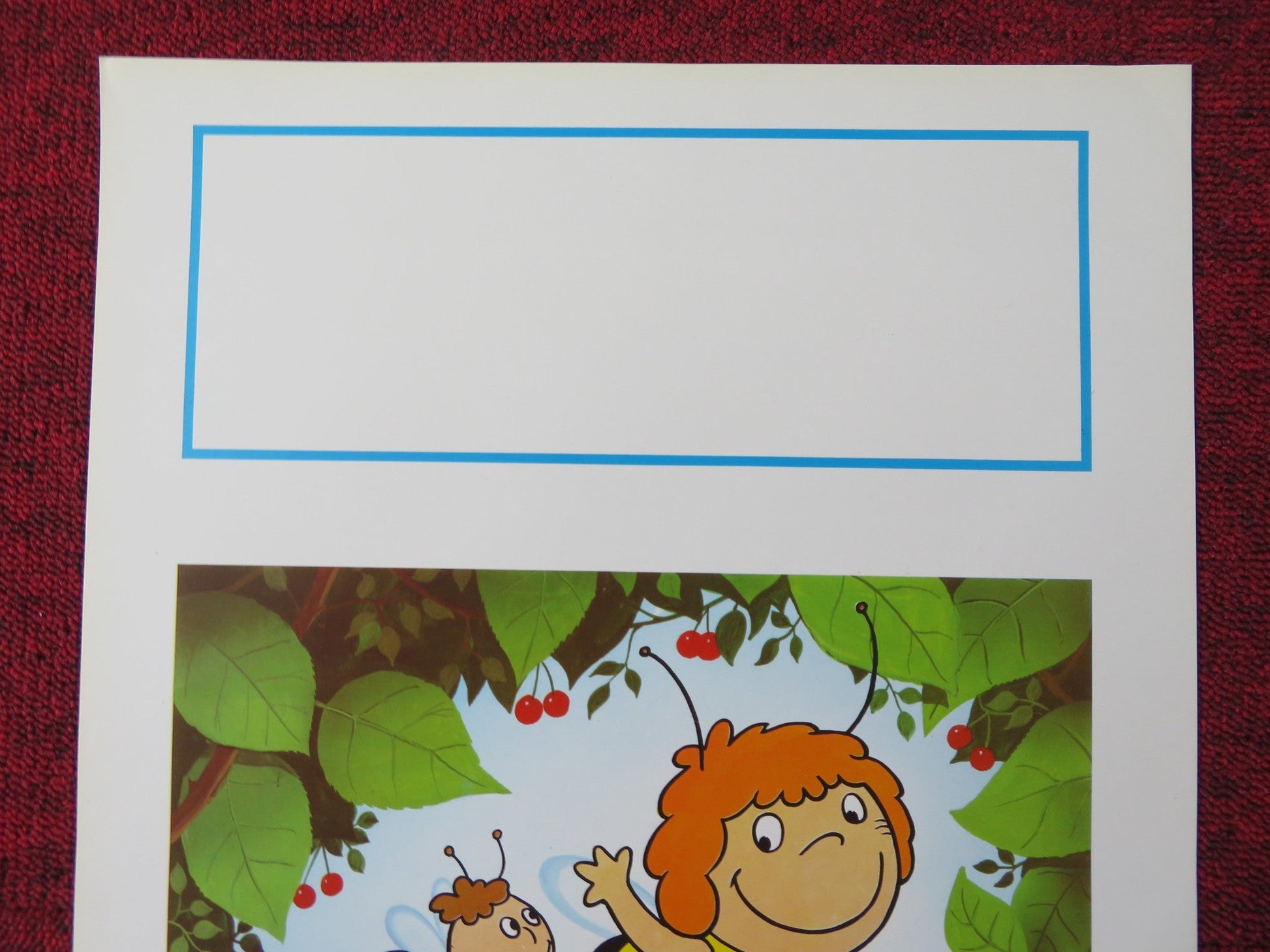 MAYA THE BEE ITALIAN LOCANDINA POSTER MARTY MURPHY 1980 Rendezvous Cinema Movie posters