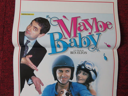 MAYBE BABY ITALIAN LOCANDINA (27.5"x13") POSTER BEN ELTON JOELY RICHARDSON 2000 Movie posters