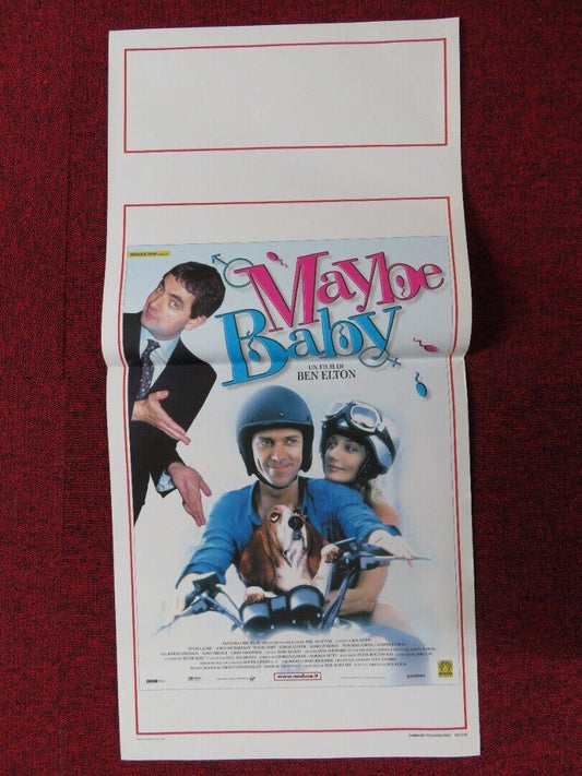 MAYBE BABY ITALIAN LOCANDINA (27.5"x13") POSTER BEN ELTON JOELY RICHARDSON 2000 Movie posters