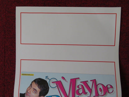 MAYBE BABY ITALIAN LOCANDINA (27.5"x13") POSTER BEN ELTON JOELY RICHARDSON 2000 Movie posters