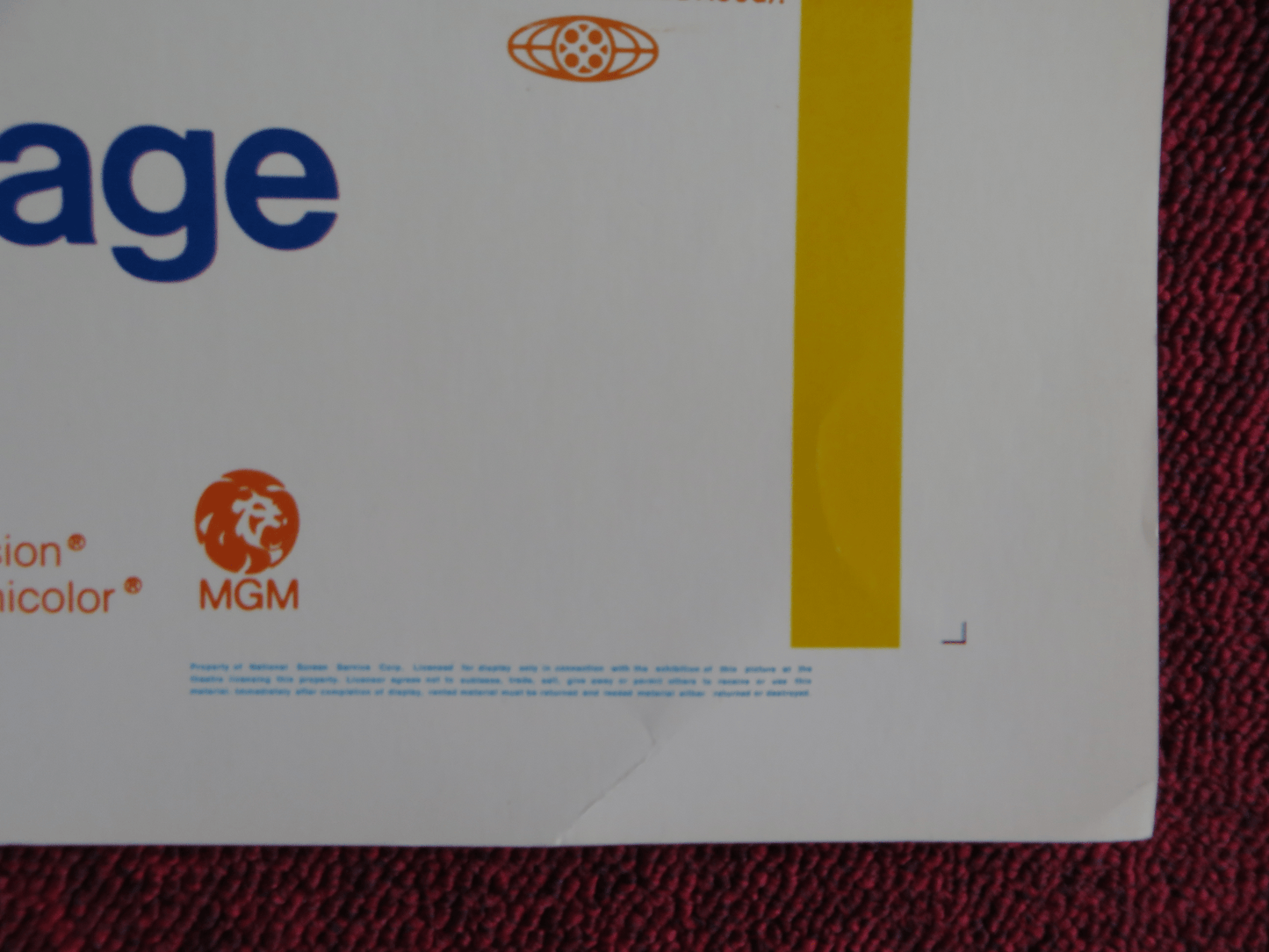 MAYERLING US HALF SHEET (22"x 28") POSTER OMAR SHARIF CATHERINE DENEUVE 1969 Rendezvous Cinema Movie posters