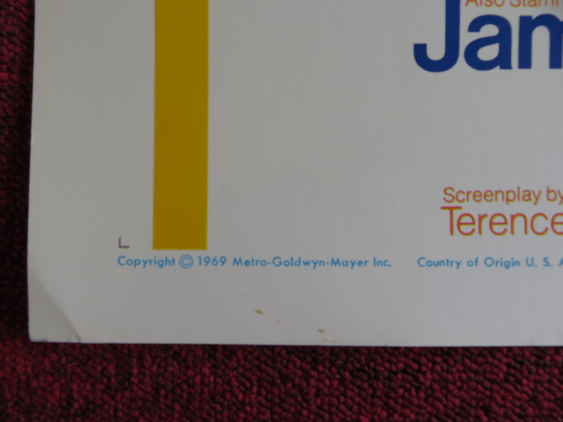 MAYERLING US HALF SHEET (22"x 28") POSTER OMAR SHARIF CATHERINE DENEUVE 1969 Rendezvous Cinema Movie posters