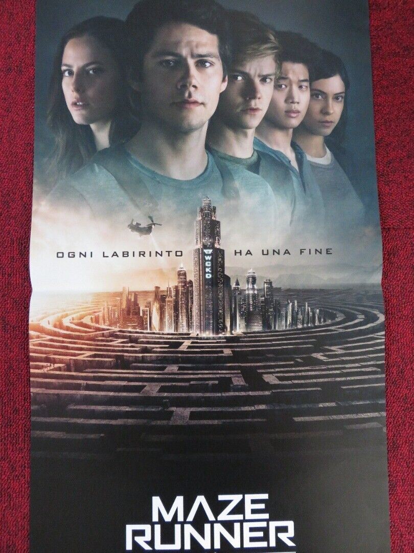 MAZE RUNNER: THE DEATH CURE ITALIAN LOCANDINA (26.5"x13") POSTER 2018 Movie posters
