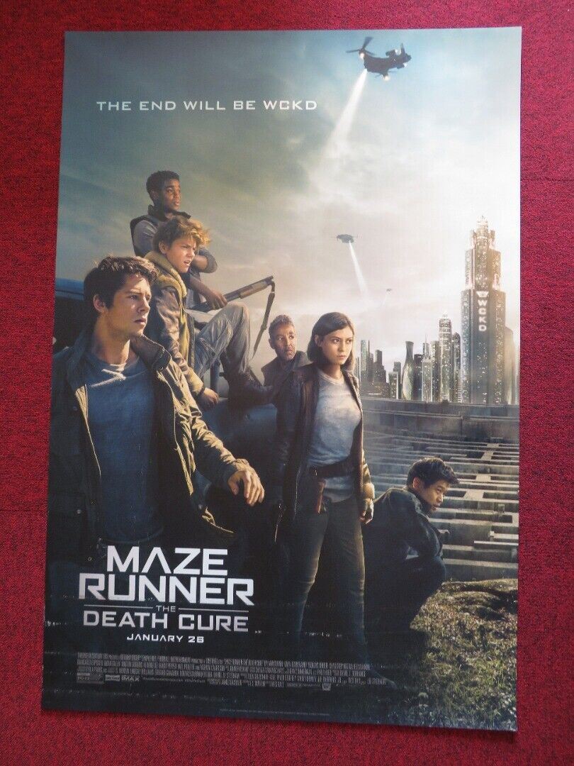 MAZE RUNNER THE DEATH CURE US ONE SHEET ROLLED POSTER KAYA SCODELARIO 2018 Movie posters