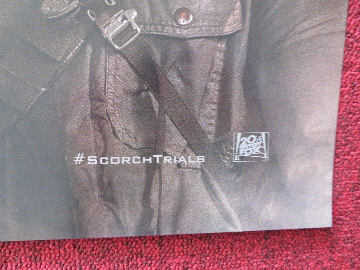 MAZE RUNNER THE SCORCH TRIALS - CAMPAIGN J US ONE SHEET ROLLED POSTER 2015 Movie posters