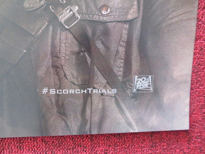 MAZE RUNNER THE SCORCH TRIALS - CAMPAIGN J US ONE SHEET ROLLED POSTER 2015 Movie posters