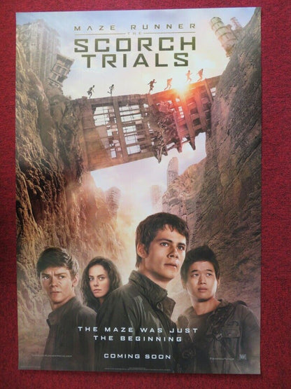 MAZE RUNNER THE SCORCH TRIALS - CAMPAIGN J US ONE SHEET ROLLED POSTER 2015 Movie posters