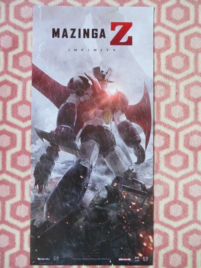 MAZINGA Z: INFINITY ITALIAN LOCANDINA (26.5"x12.5") POSTER JUNJI SHIMIZU 2019 Movie posters