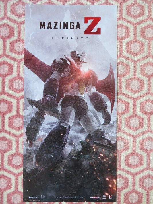 MAZINGA Z: INFINITY ITALIAN LOCANDINA (26.5"x12.5") POSTER JUNJI SHIMIZU 2019 Movie posters