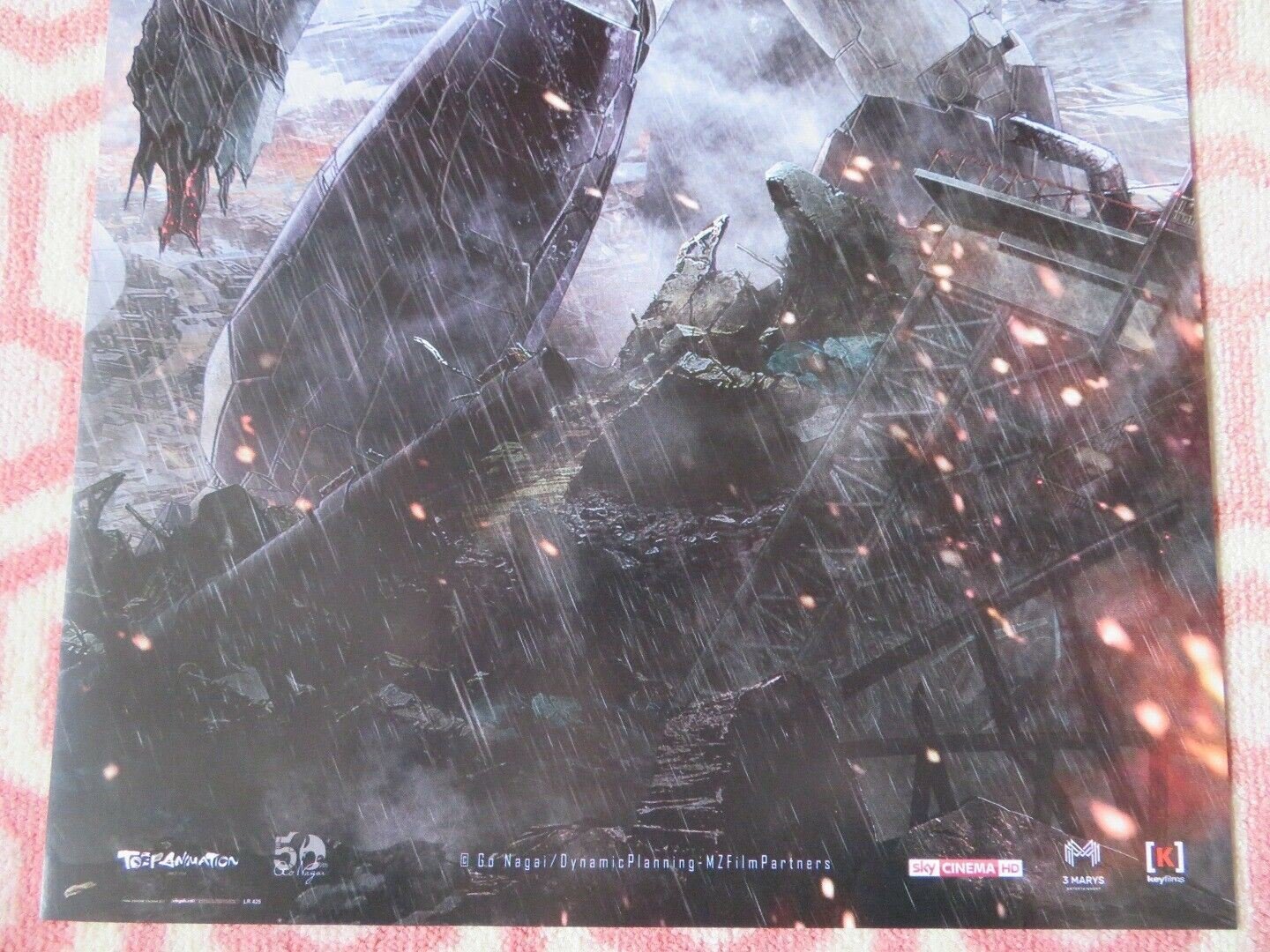 MAZINGA Z: INFINITY ITALIAN LOCANDINA (26.5"x12.5") POSTER JUNJI SHIMIZU 2019 Movie posters