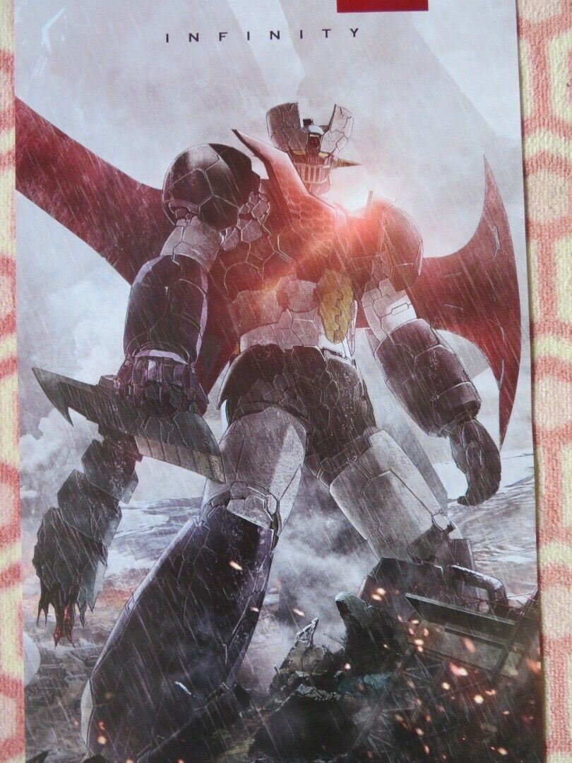 MAZINGA Z: INFINITY ITALIAN LOCANDINA (26.5"x12.5") POSTER JUNJI SHIMIZU 2019 Movie posters