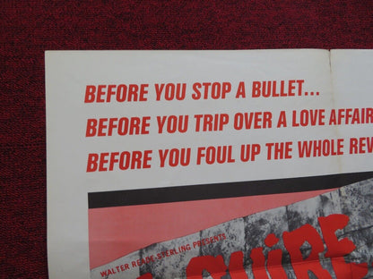 MCGUIRE GO HOME FOLDED US ONE SHEET POSTER DIRK BOGARDE GEORGE CHARKIRIS 1966 Movie posters