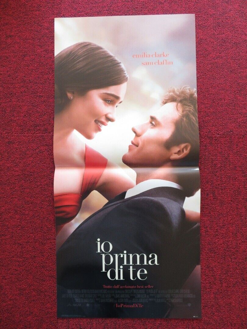 ME BEFORE YOU ITALIAN LOCANDINA (27"x12.5") POSTER EMILIA CLARKE SAM CLAFLIN '16 - Rendezvous Cinema