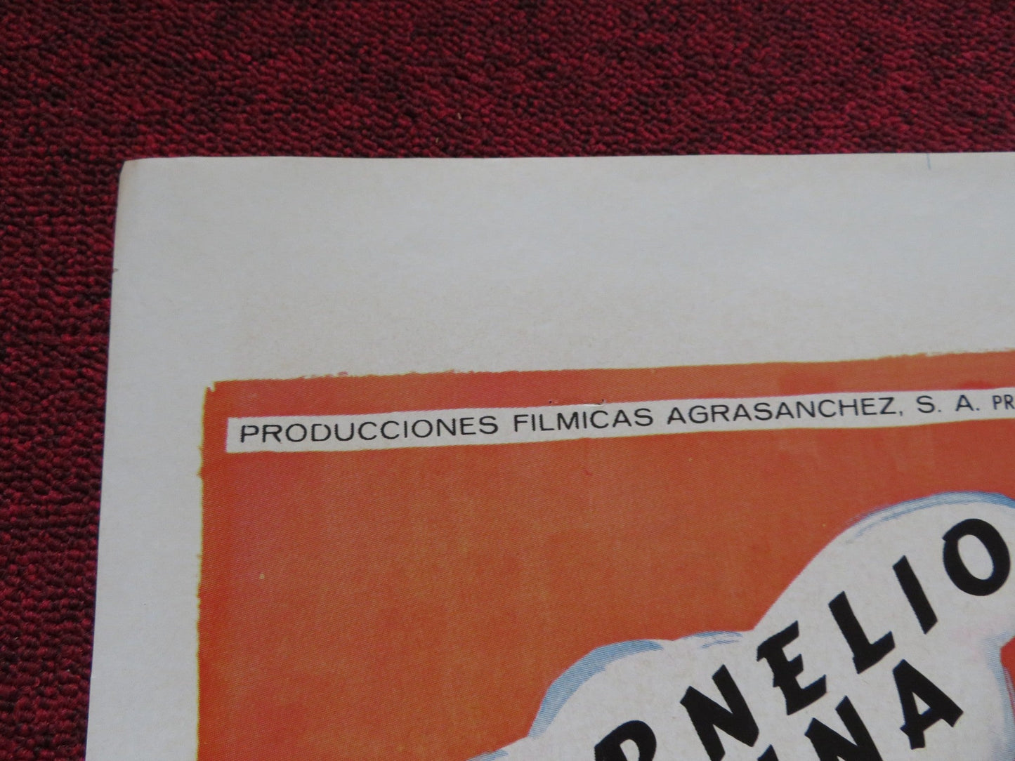 ME CAI DE LA NUBE MEXICAN POSTER CORNELIO REYNA SONIA AMELIO 1974 Rendezvous Cinema Movie posters