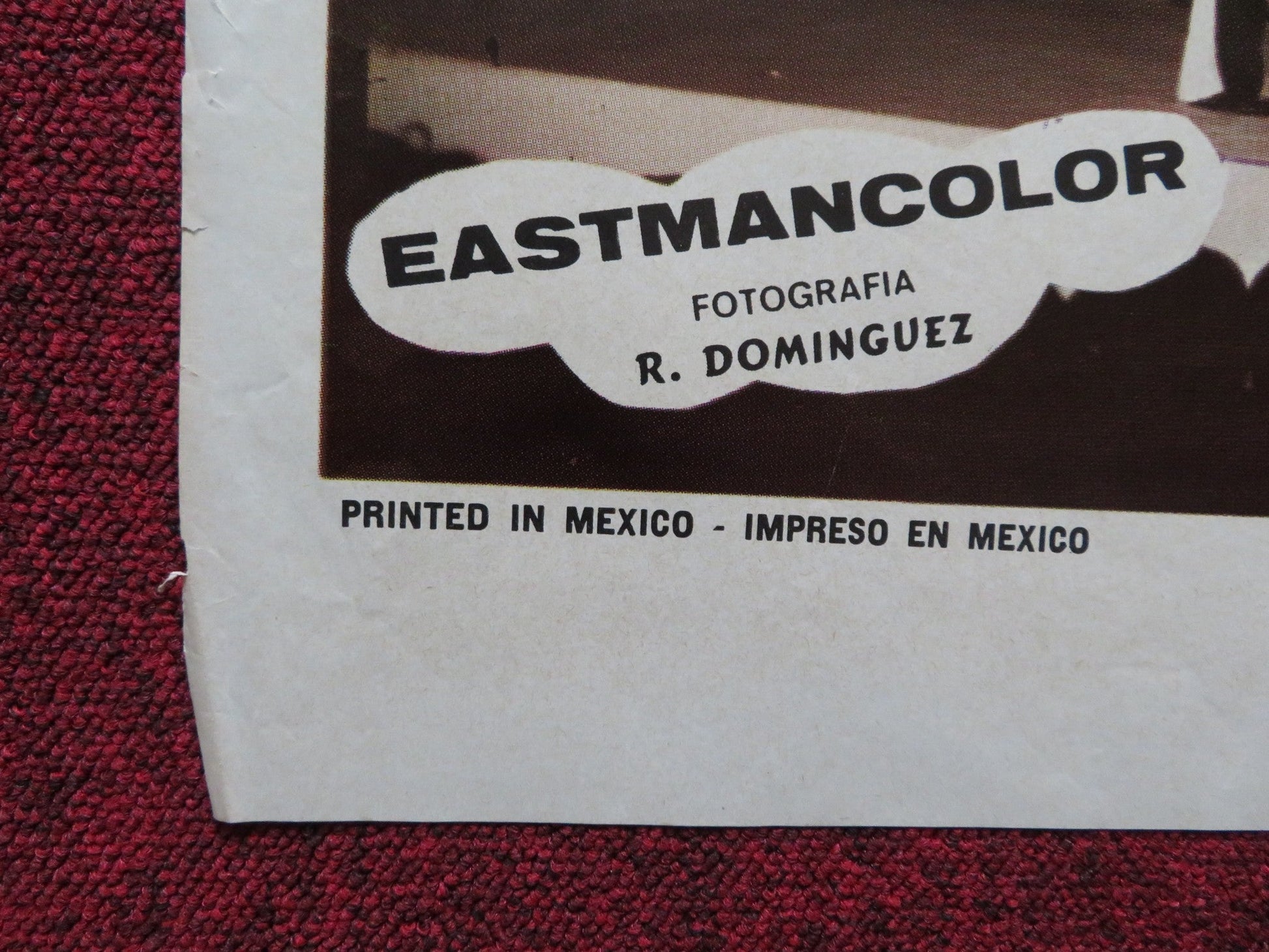 ME CAI DE LA NUBE MEXICAN POSTER CORNELIO REYNA SONIA AMELIO 1974 Rendezvous Cinema Movie posters