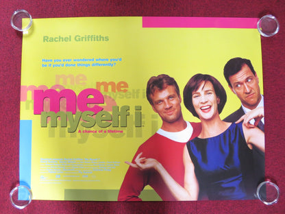 ME, MYSELF & I UK QUAD (30"x 40") ROLLED POSTER RACHEL GRIFFITHS 1999 Rendezvous Cinema Movie posters
