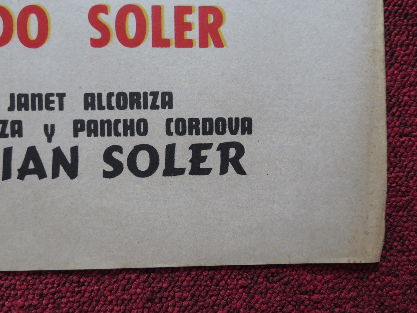 ME QUIERO CASAR FOLDED MEXICAN POSTER ALBERTO VAZQUEZ ANGELICA MARIA 1967 Rendezvous Cinema Movie posters