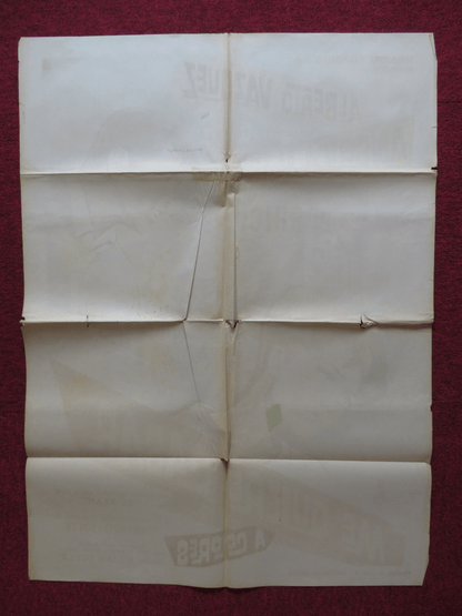 ME QUIERO CASAR FOLDED MEXICAN POSTER ALBERTO VAZQUEZ ANGELICA MARIA 1967 Rendezvous Cinema Movie posters