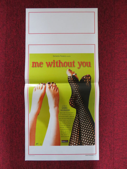 ME WITHOUT YOU ITALIAN LOCANDINA POSTER ELLA JONES ANNA POPPLEWELL 2001 Rendezvous Cinema Movie posters