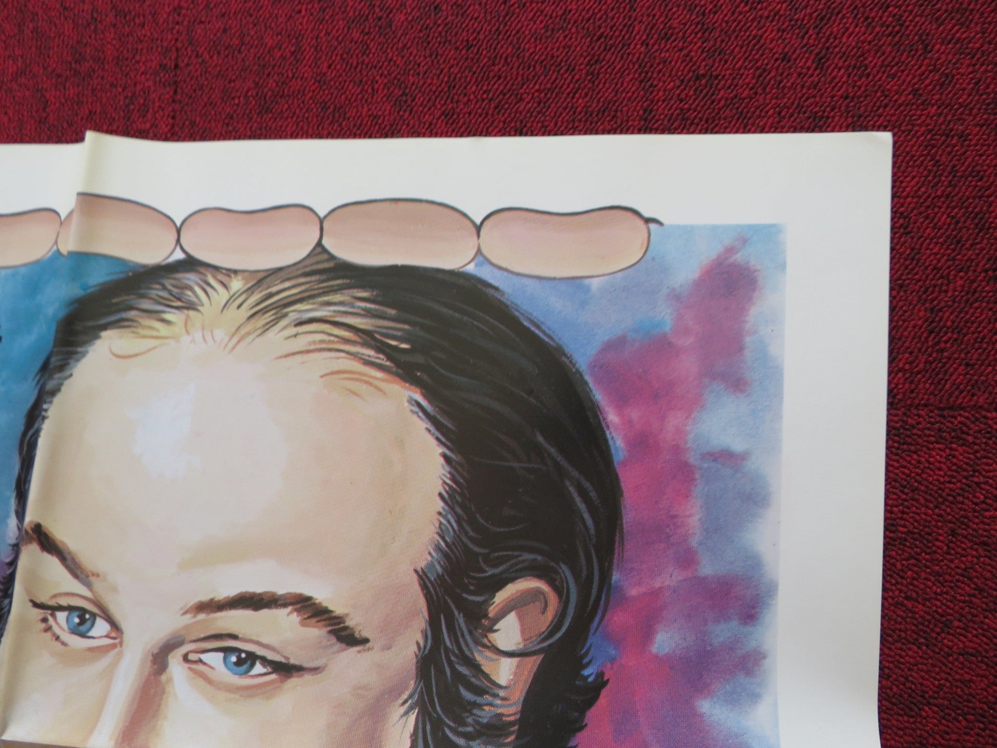 MEAT IS MEAT / THE MAD BUTCHER FOLDED US ONE SHEET POSTER VICTOR BUONO 1975 Rendezvous Cinema Movie posters