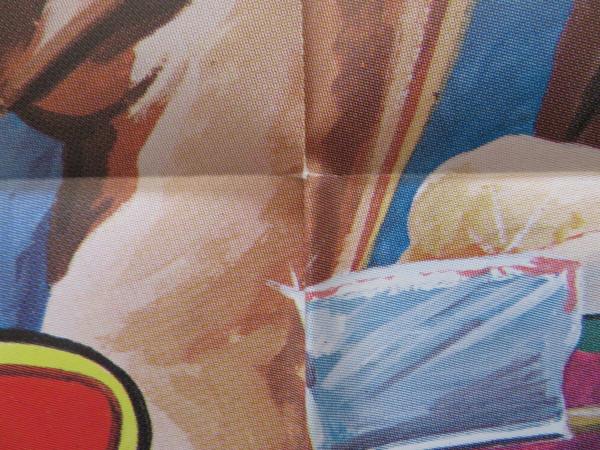 MEAT IS MEAT / THE MAD BUTCHER FOLDED US ONE SHEET POSTER VICTOR BUONO 1975 Rendezvous Cinema Movie posters