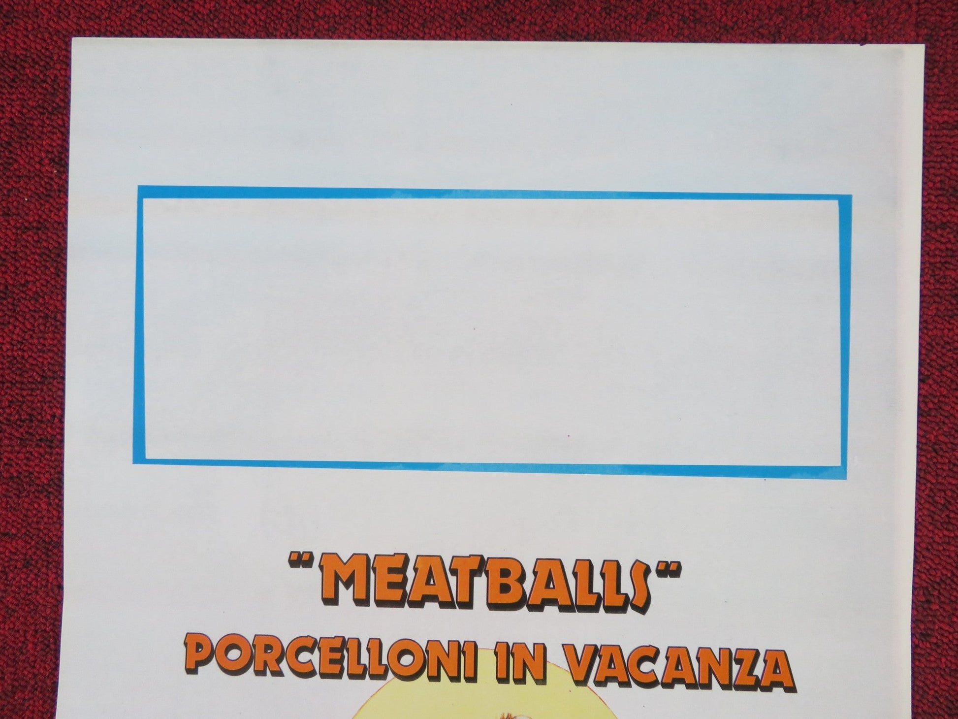 MEATBALLS III: SUMMER JOB ITALIAN LOCANDINA POSTER SALLY KELLERMAN 1986 Rendezvous Cinema Movie posters