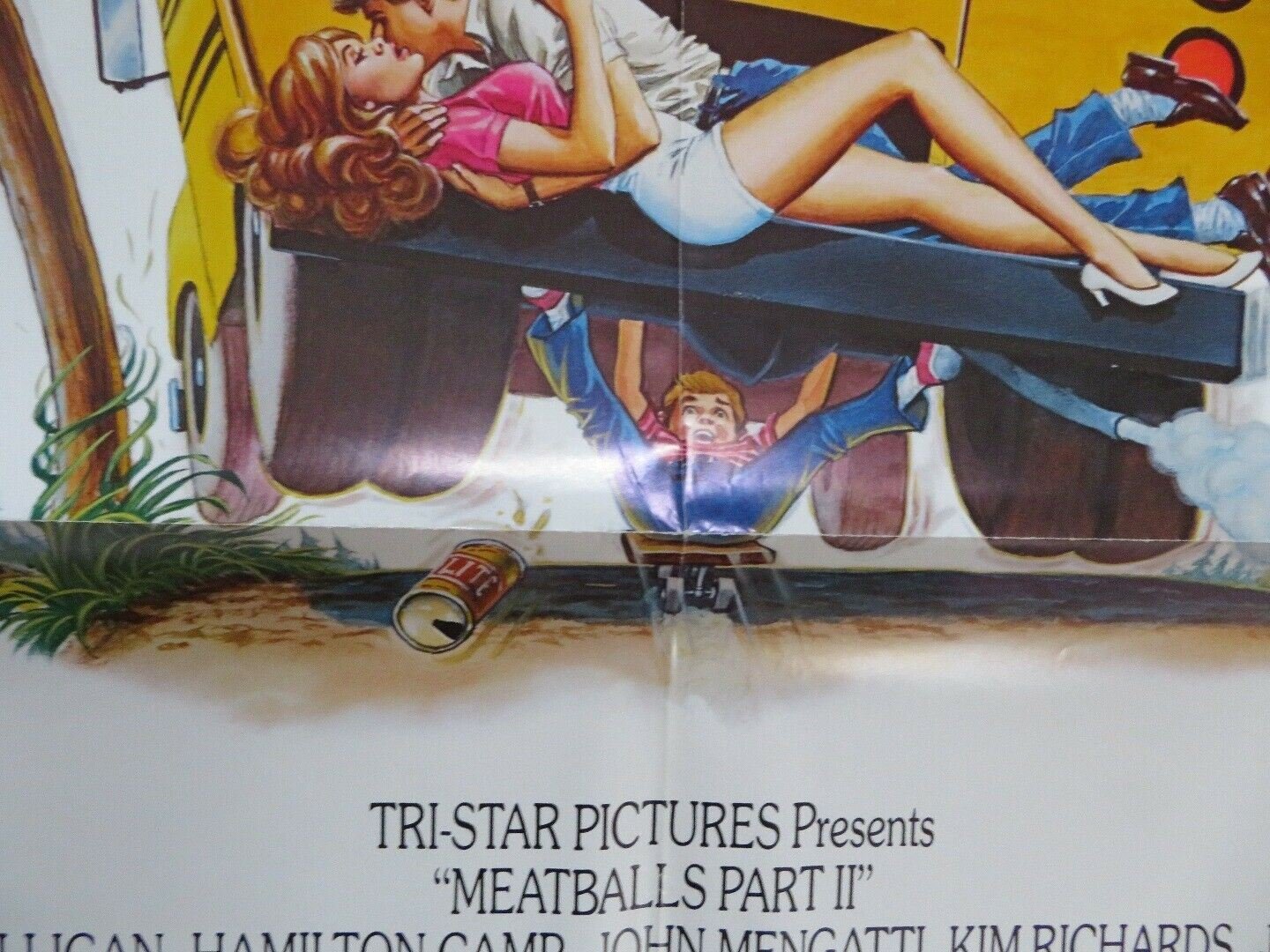 MEATBALLS PART 2 US ONE SHEET POSTER RICHARD MULLIGAN 1984 Movie posters