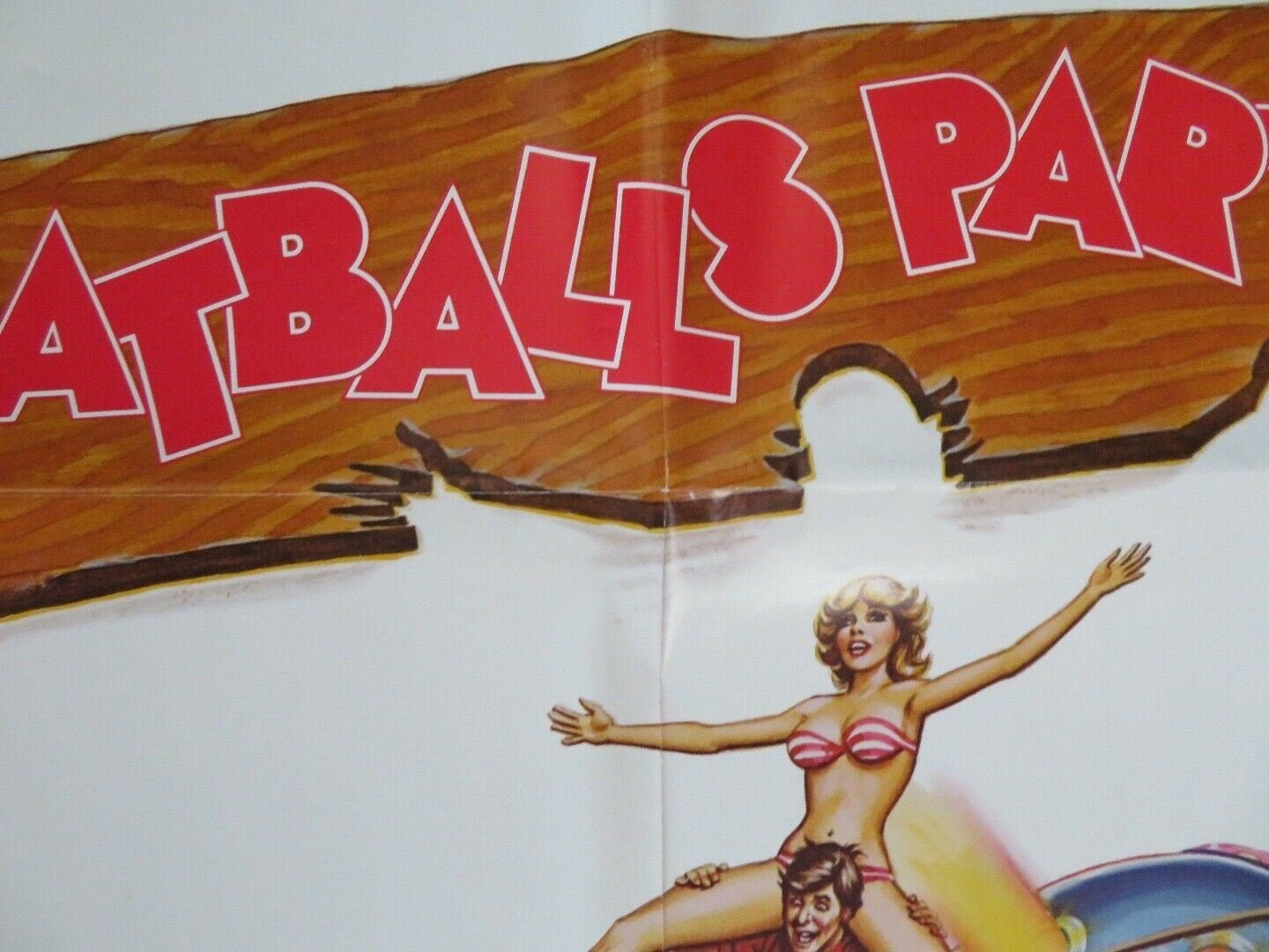 MEATBALLS PART 2 US ONE SHEET POSTER RICHARD MULLIGAN 1984 Movie posters