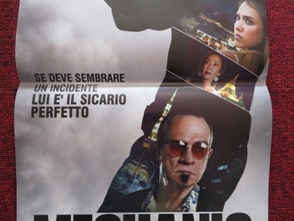 MECHANIC: RESURRECTION ITALIAN LOCANDINA (27"x12.5") POSTER JASON STATHAM 2016 - Rendezvous Cinema