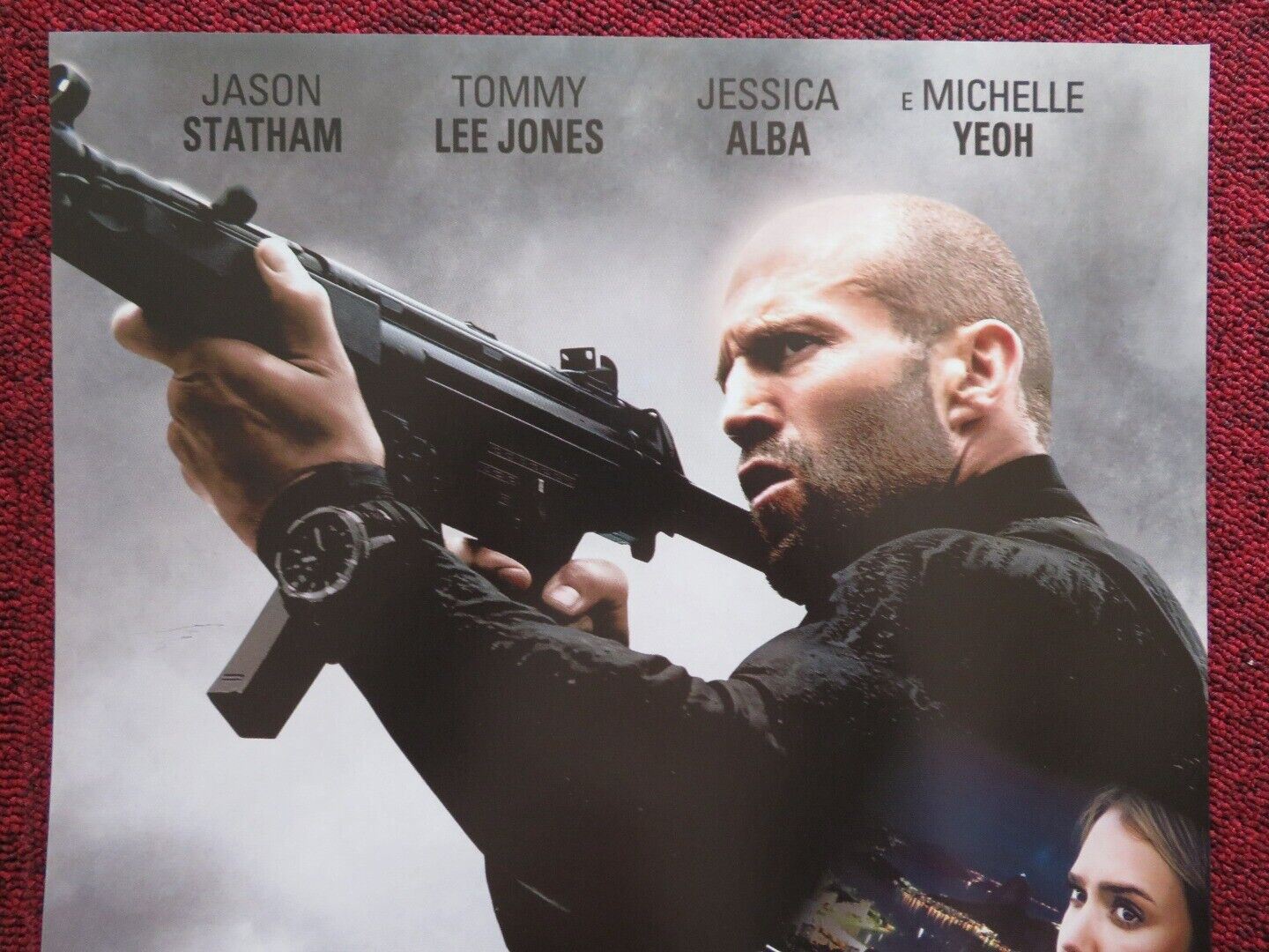 MECHANIC: RESURRECTION ITALIAN LOCANDINA (27"x12.5") POSTER JASON STATHAM 2016 - Rendezvous Cinema