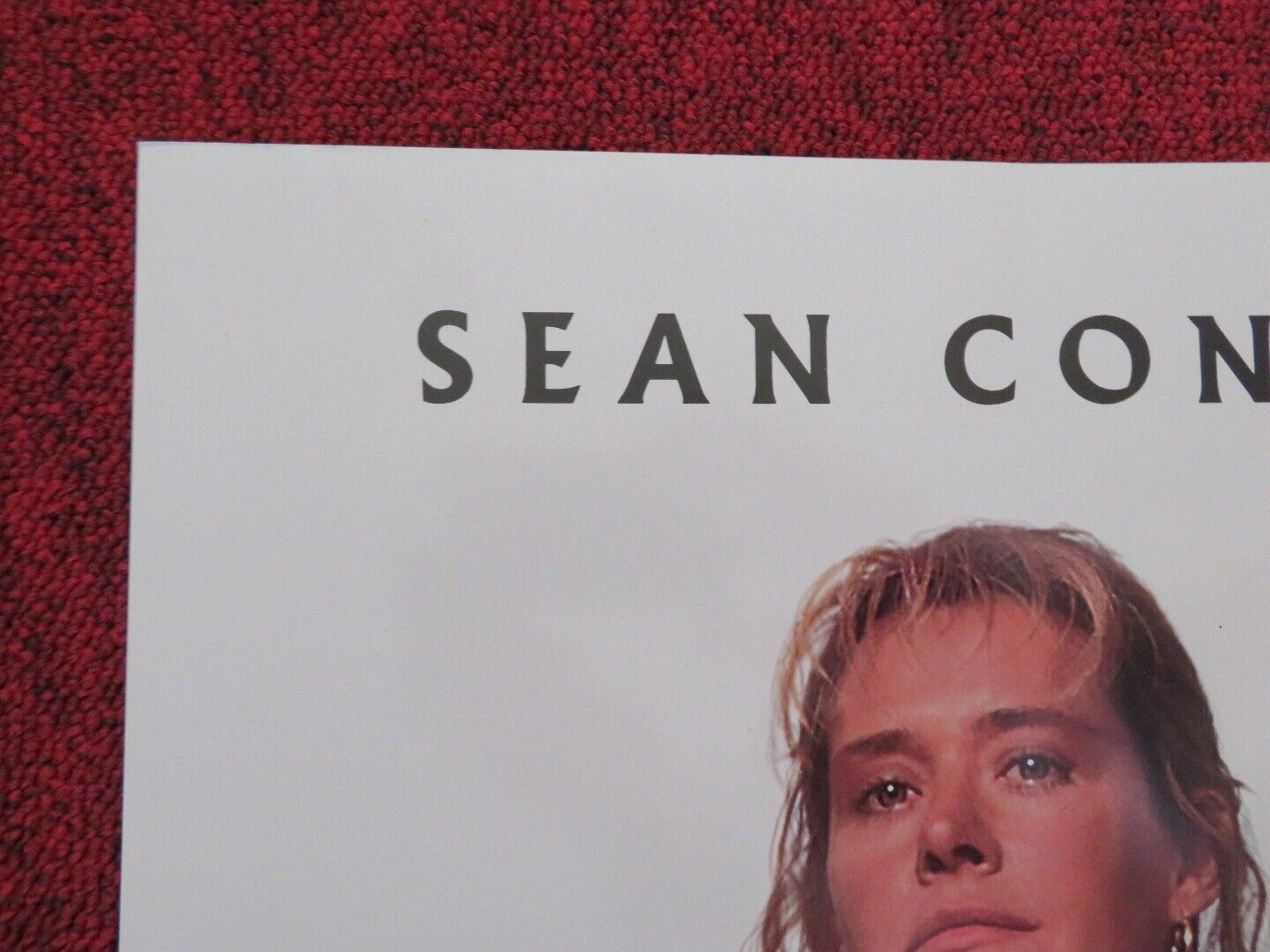 MEDICINE MAN FOLDED US ONE SHEET POSTER SEAN CONNERY LORRAINE BRACCO 1992 Movie posters