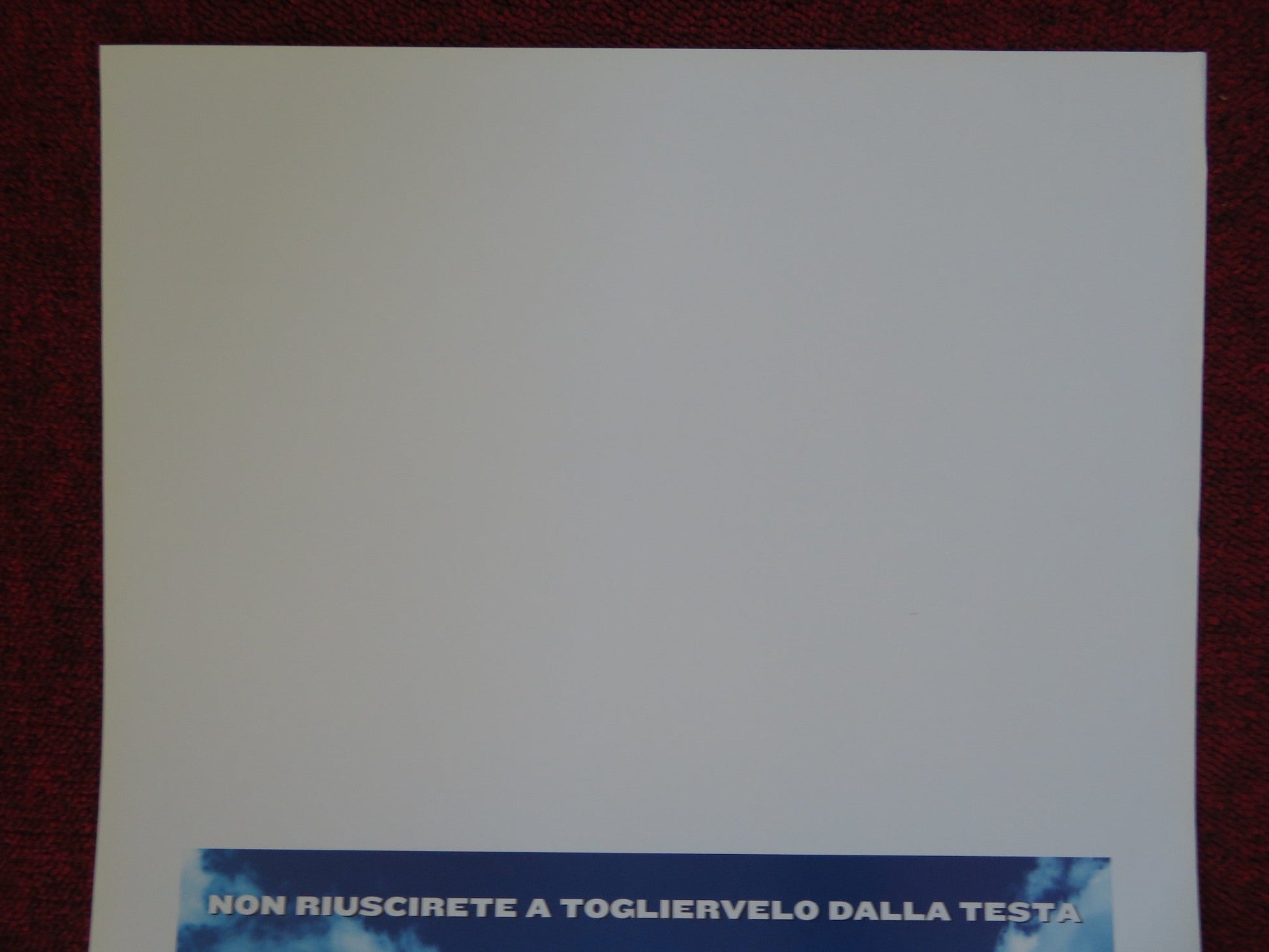 MEET DAVE ITALIAN LOCANDINA (27.5"x13") POSTER EDDIE MURPHY ELIZABETH BANKS 2008 Rendezvous Cinema Movie posters