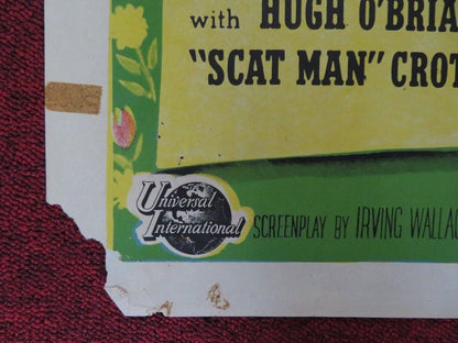 MEET ME AT THE FAIR FOLDED US ONE SHEET POSTER DAN DAILEY DIANA LYNN 1952 Movie posters