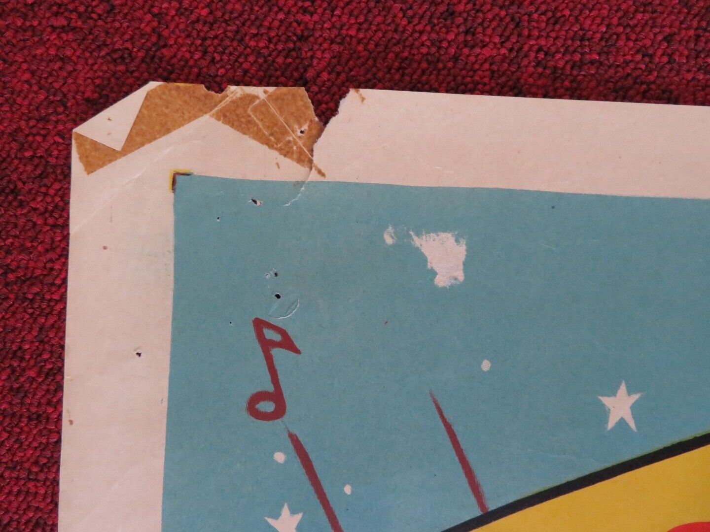 MEET ME AT THE FAIR FOLDED US ONE SHEET POSTER DAN DAILEY DIANA LYNN 1952 Movie posters