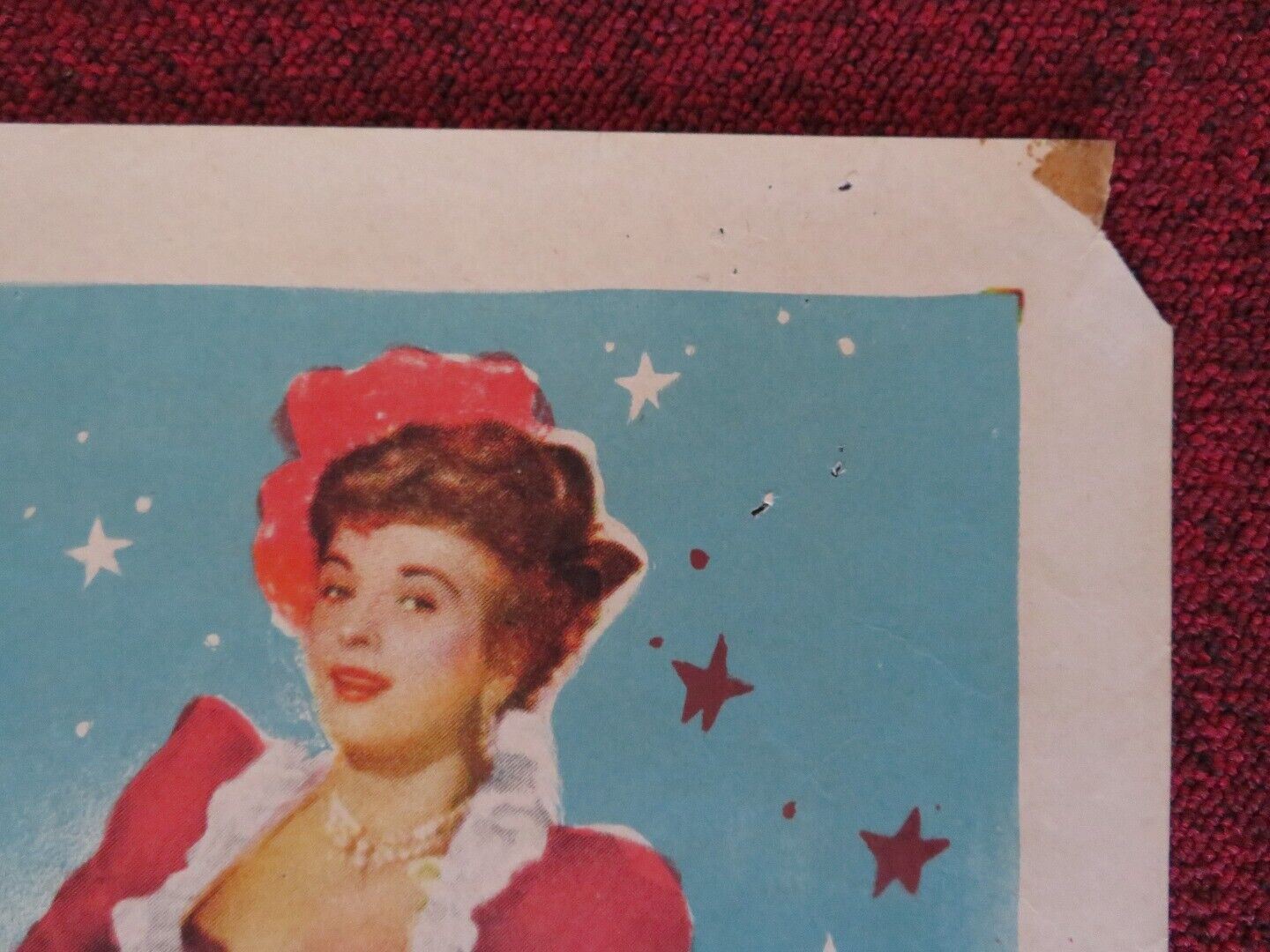 MEET ME AT THE FAIR FOLDED US ONE SHEET POSTER DAN DAILEY DIANA LYNN 1952 Movie posters