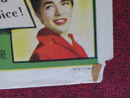 MEET ME AT THE FAIR FOLDED US ONE SHEET POSTER DAN DAILEY DIANA LYNN 1952 Movie posters