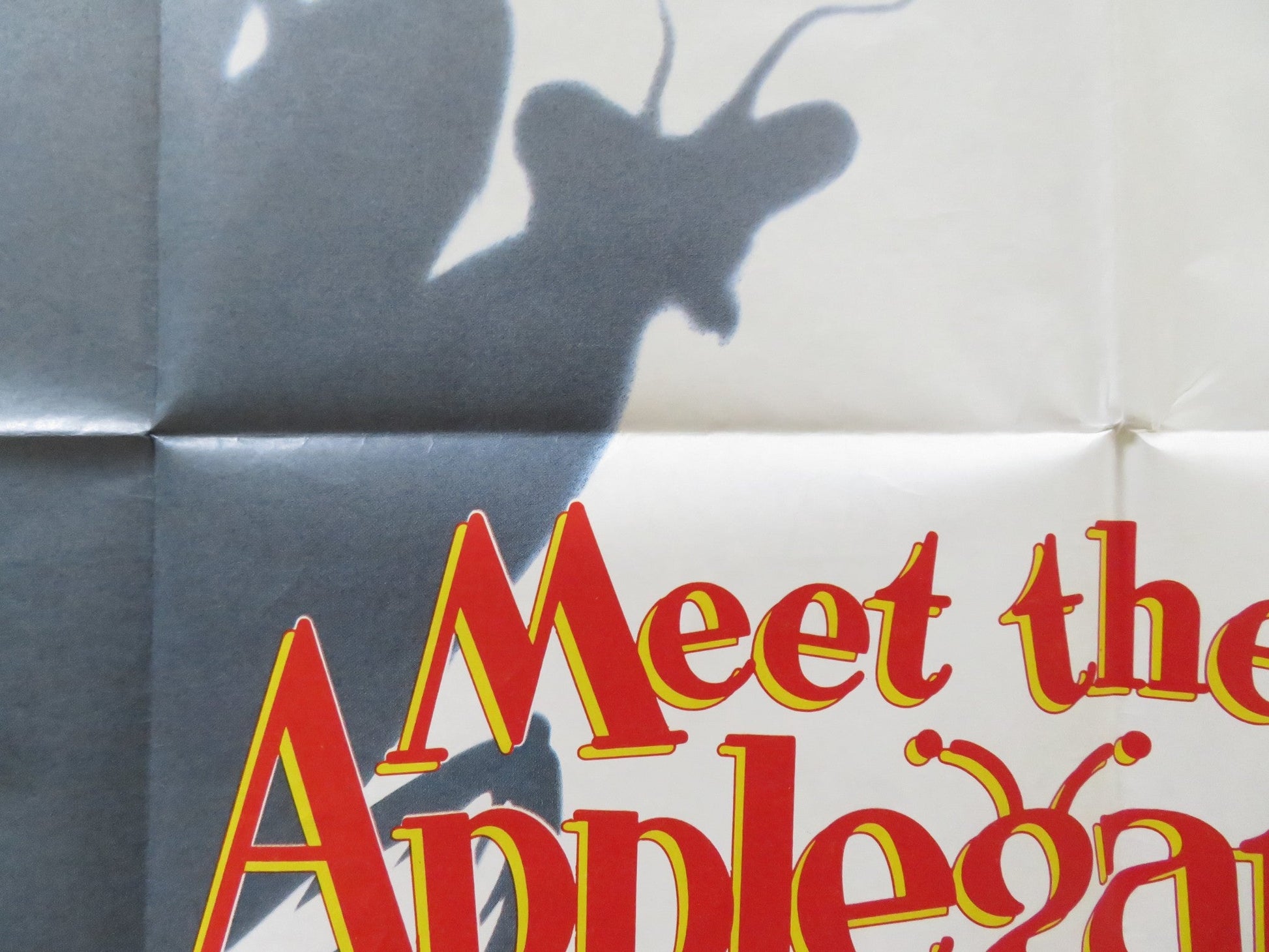 MEET THE APPLEGATES UK QUAD POSTER FOLDED ED BEGLEY JR. STOCKARD CHANNING 1990 Rendezvous Cinema Movie posters