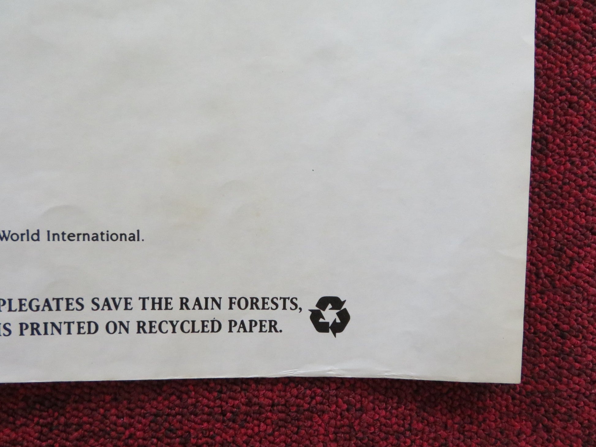 MEET THE APPLEGATES UK QUAD POSTER FOLDED ED BEGLEY JR. STOCKARD CHANNING 1990 Rendezvous Cinema Movie posters