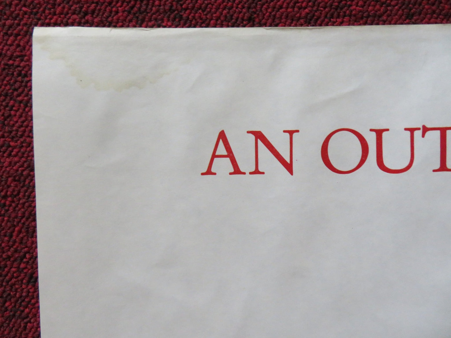 MEET THE APPLEGATES UK QUAD POSTER FOLDED ED BEGLEY JR. STOCKARD CHANNING 1990 Rendezvous Cinema Movie posters