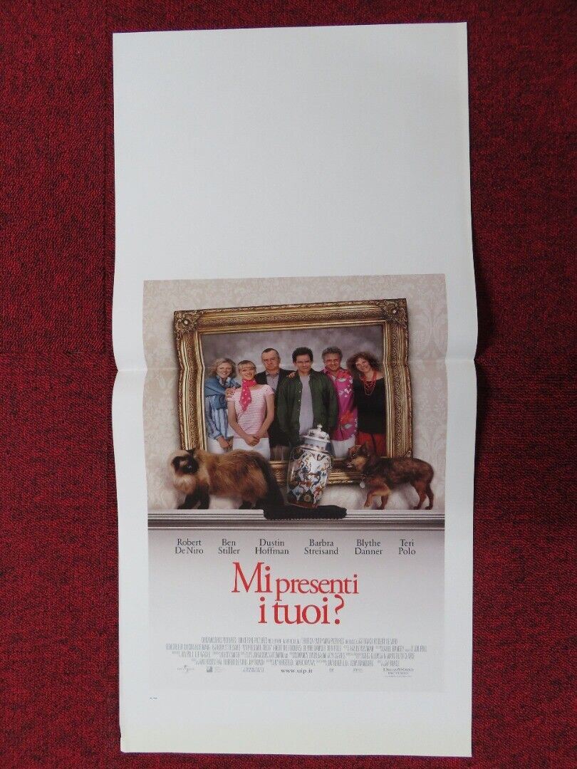 MEET THE FOCKERS ITALIAN LOCANDINA (27"x13") POSTER ROBERT DE NERO 2004 Movie posters