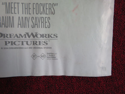 MEET THE FOCKERS UK QUAD (30"x 40") ROLLED POSTER ROBERT DE NIRO STILLER 2004 Rendezvous Cinema Movie posters