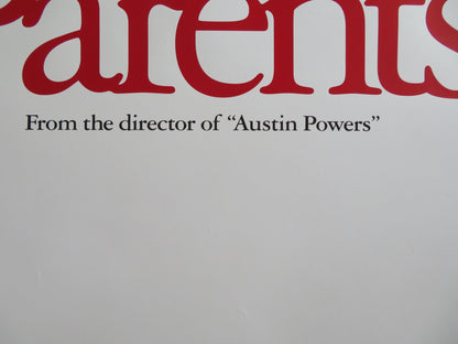 MEET THE PARENTS US ONE SHEET ROLLED POSTER BEN STILLER ROBERT DE NIRO 2000 Rendezvous Cinema Movie posters