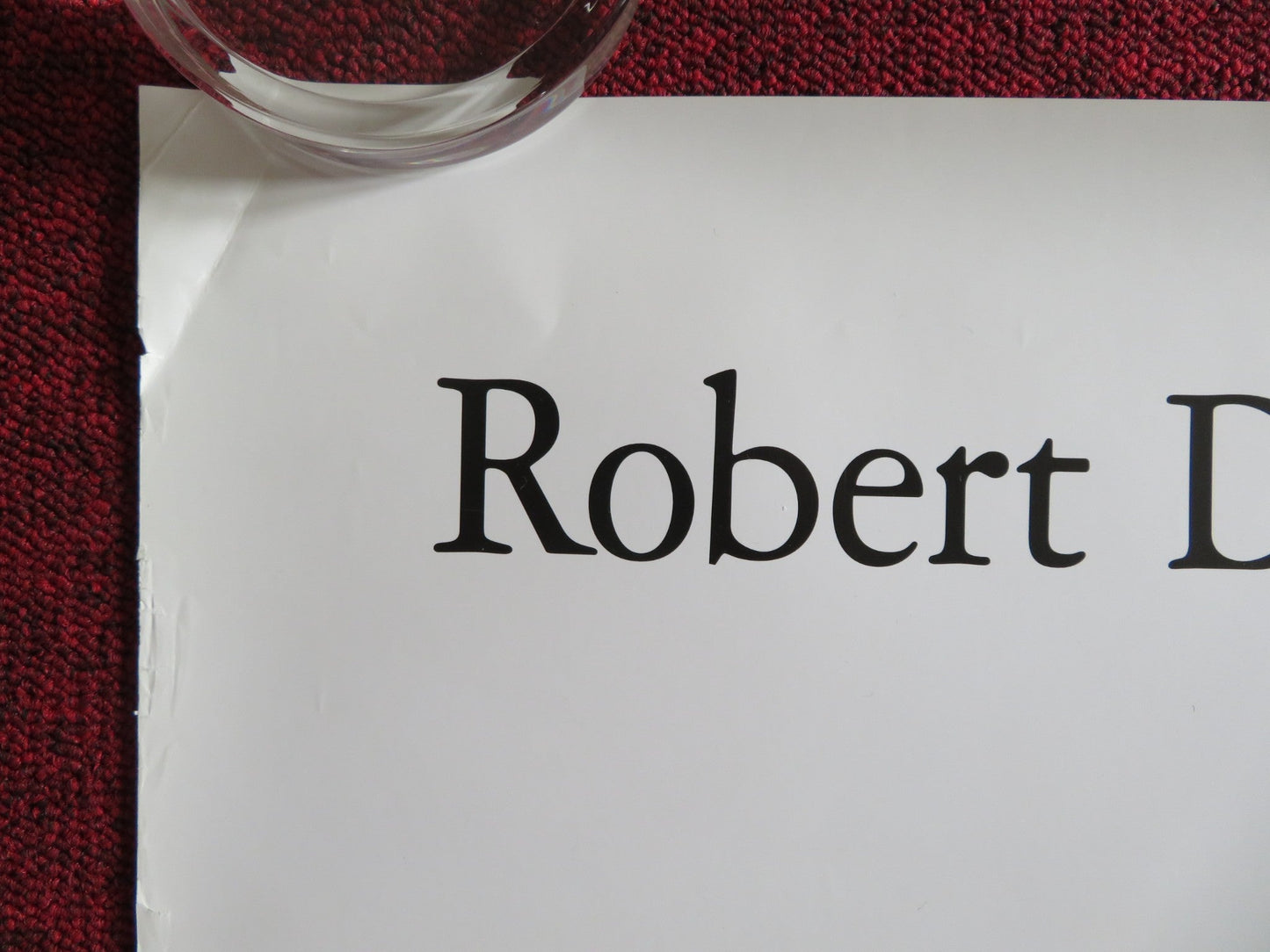 MEET THE PARENTS US ONE SHEET ROLLED POSTER BEN STILLER ROBERT DE NIRO 2000 Rendezvous Cinema Movie posters