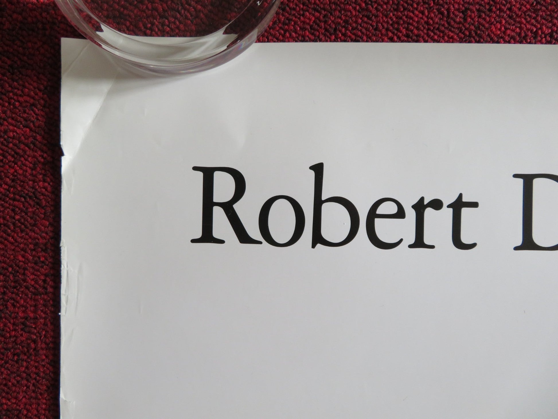 MEET THE PARENTS US ONE SHEET ROLLED POSTER BEN STILLER ROBERT DE NIRO 2000 Rendezvous Cinema Movie posters