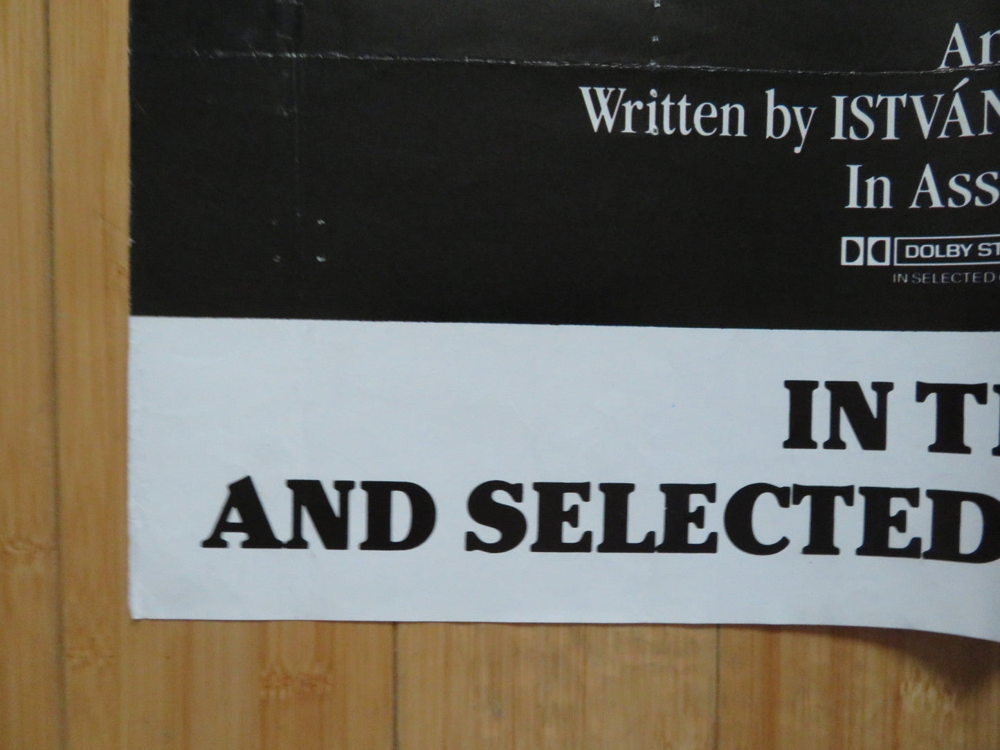 MEETING VENUS UK 4 SHEET POSTER GLENN CLOSE NIELS ARESTRUP 1991 Rendezvous Cinema Movie posters