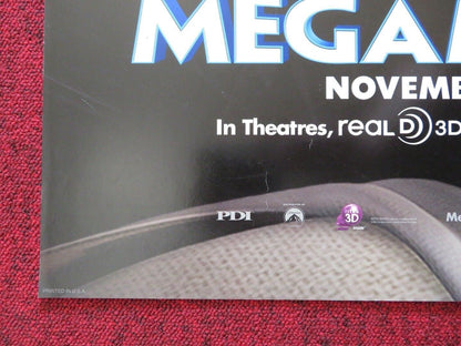 MEGAMIND US ONE SHEET ROLLED POSTER WILL FERRELL BRAD PITT 2010 Movie posters