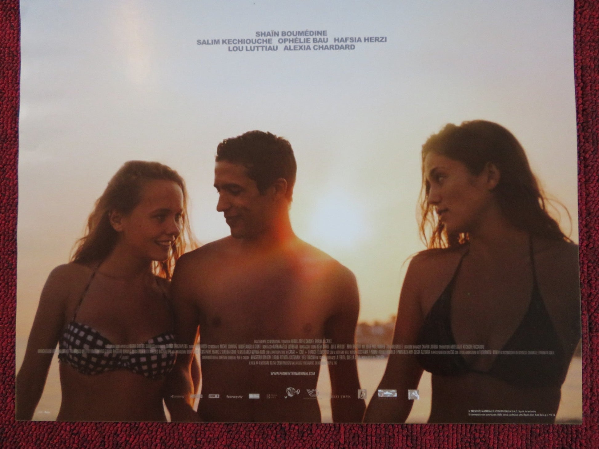 MEKTOUB, MY LOVE: CANTO UNO ITALIAN LOCANDINA POSTER SHAIN BOUMEDINE 2017 Rendezvous Cinema Movie posters