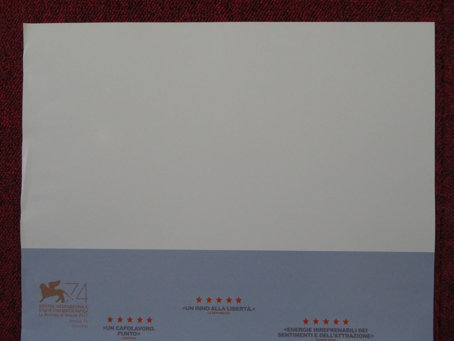 MEKTOUB, MY LOVE: CANTO UNO ITALIAN LOCANDINA POSTER SHAIN BOUMEDINE 2017 Rendezvous Cinema Movie posters